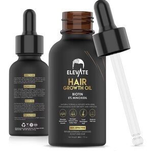 Hair Regrowth Treatment 5% Minoxidil Serum Oil | Dropper Bottle | 1 Fl oz